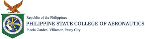 philsca logo png|Category : Philippine State College of Aeronautics .
